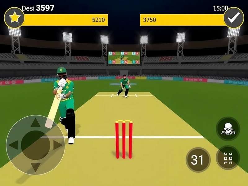 Desi VR Cricket Dominators gameplay screenshot